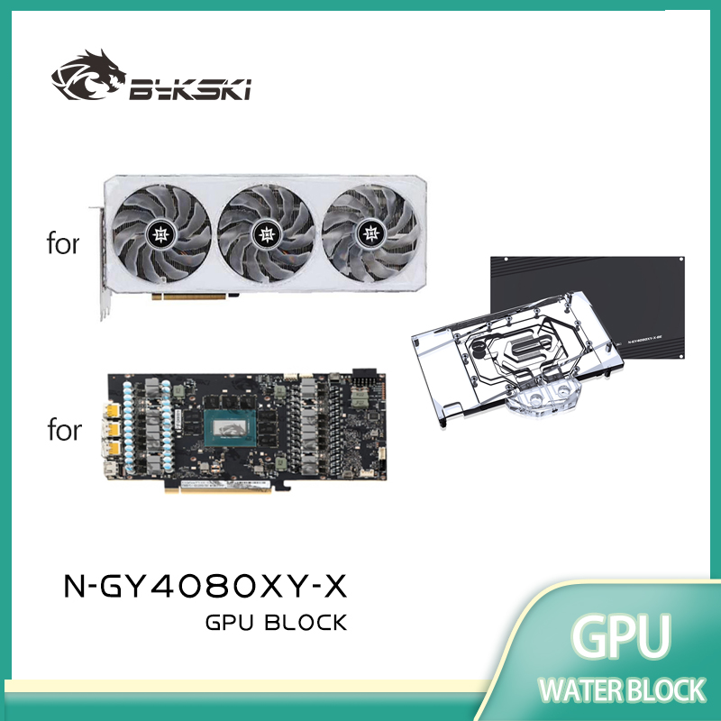 Rtx 4080 Water Cooling Block - Bloco de Resfriamento para GPU Bykski