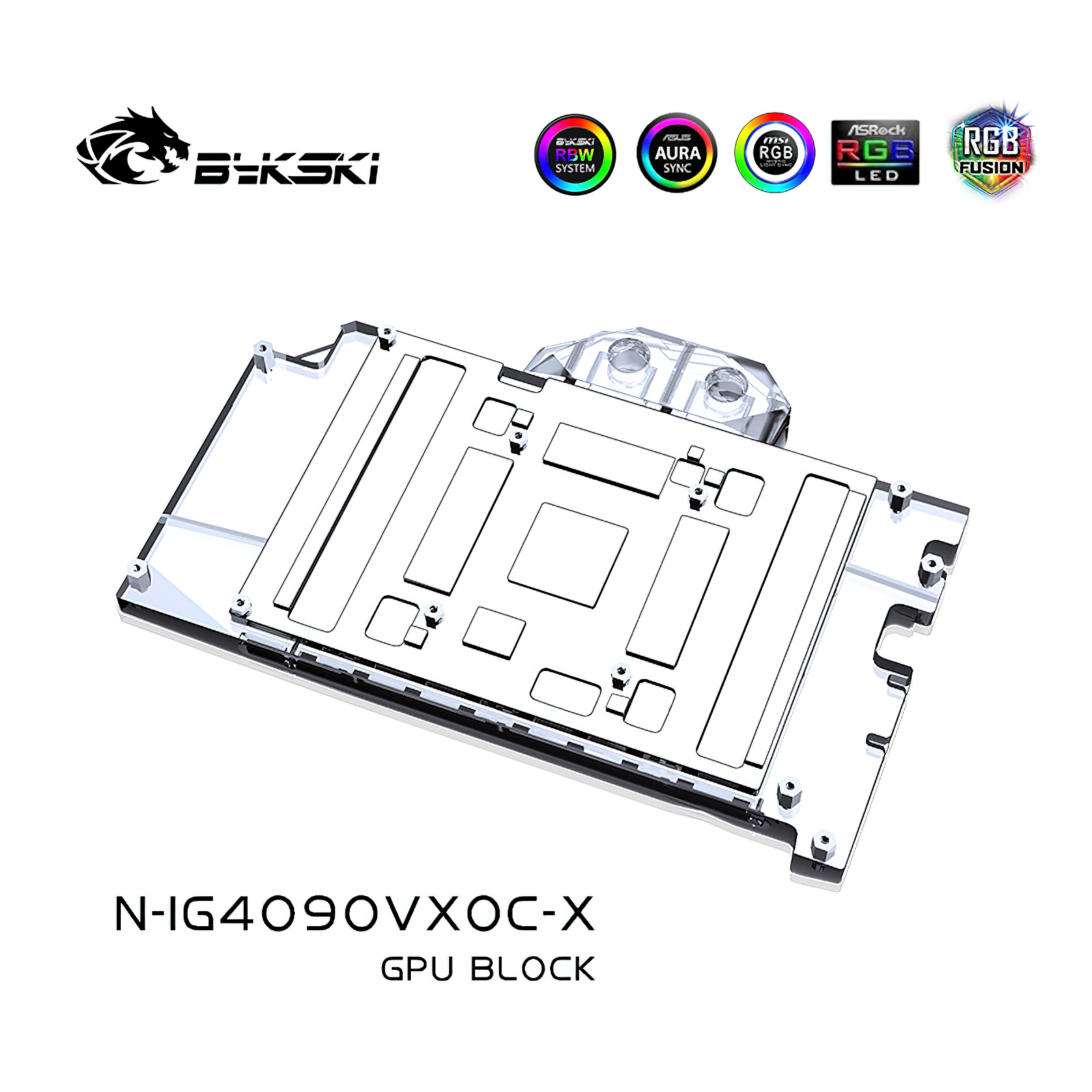 Sistema de refrigeração líquid - Rtx 4090 Water Block Full Cover avaliação e preço